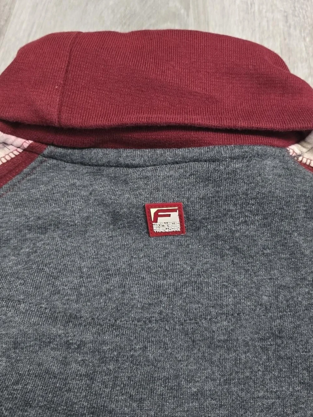 90s Y2K FUBU Turtle Neck Sweatshirt Embroidered Size XXL